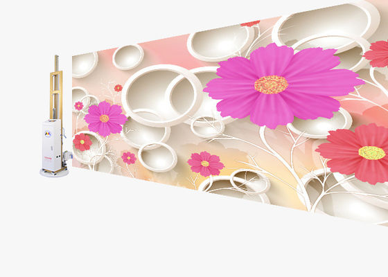 stampatore verticale Wall Decor, macchina di verniciatura di 62kg 720x2880Dpi della parete automatica