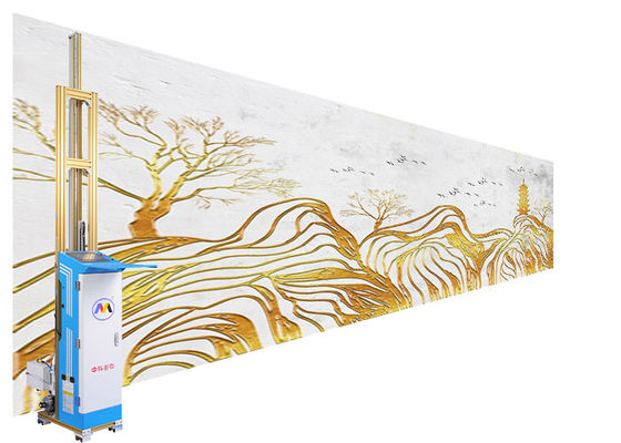 stampatore della pittura della parete di 380W 3d, stampatore murale Machine della parete 47HZ-63HZ