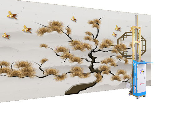 Stampante a getto di inchiostro verticale Advertising Decoration della parete 3d di ZKMC