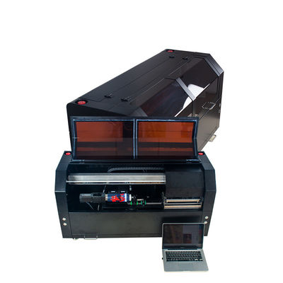 Stampatore UV Printhead Auto Cleaning USB dell'etichetta della bottiglia della lampada CMYKW del LED Dpi 3,0 720 - 1220