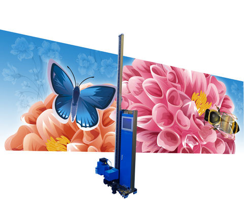 Tipo sottile fondo principale uv di Machine For Glass della stampante della parete 3d di ampio formato