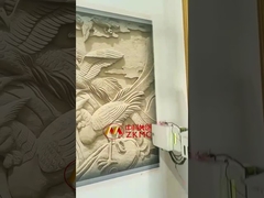 Digital Wall Printing Machine Amazing Wood Carving 3D Printing Effects